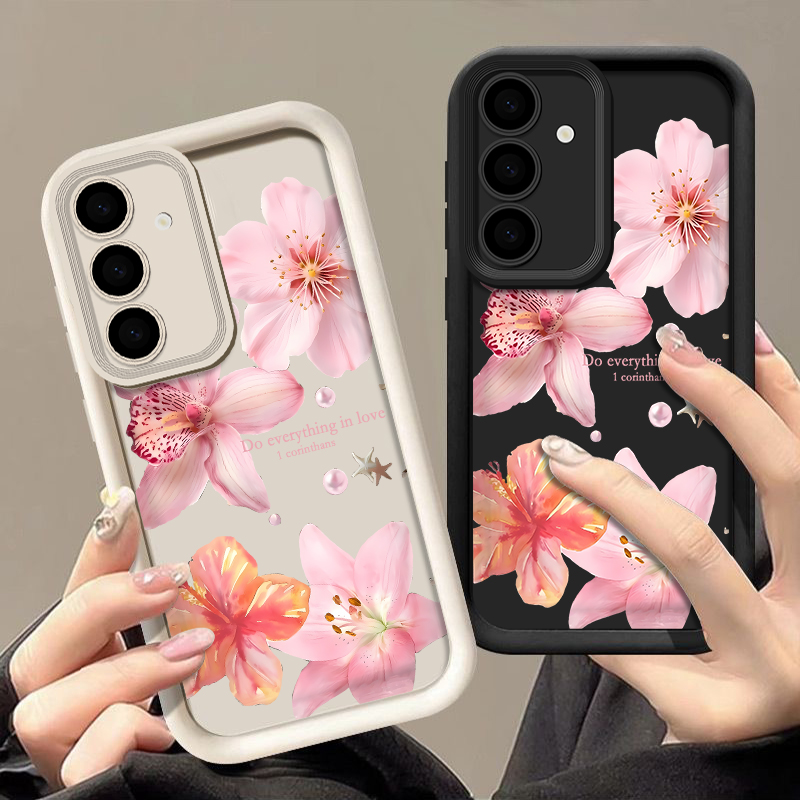 Capa de Telefone com Flores Ro - Samsung Galaxy A55 avaliação e preço