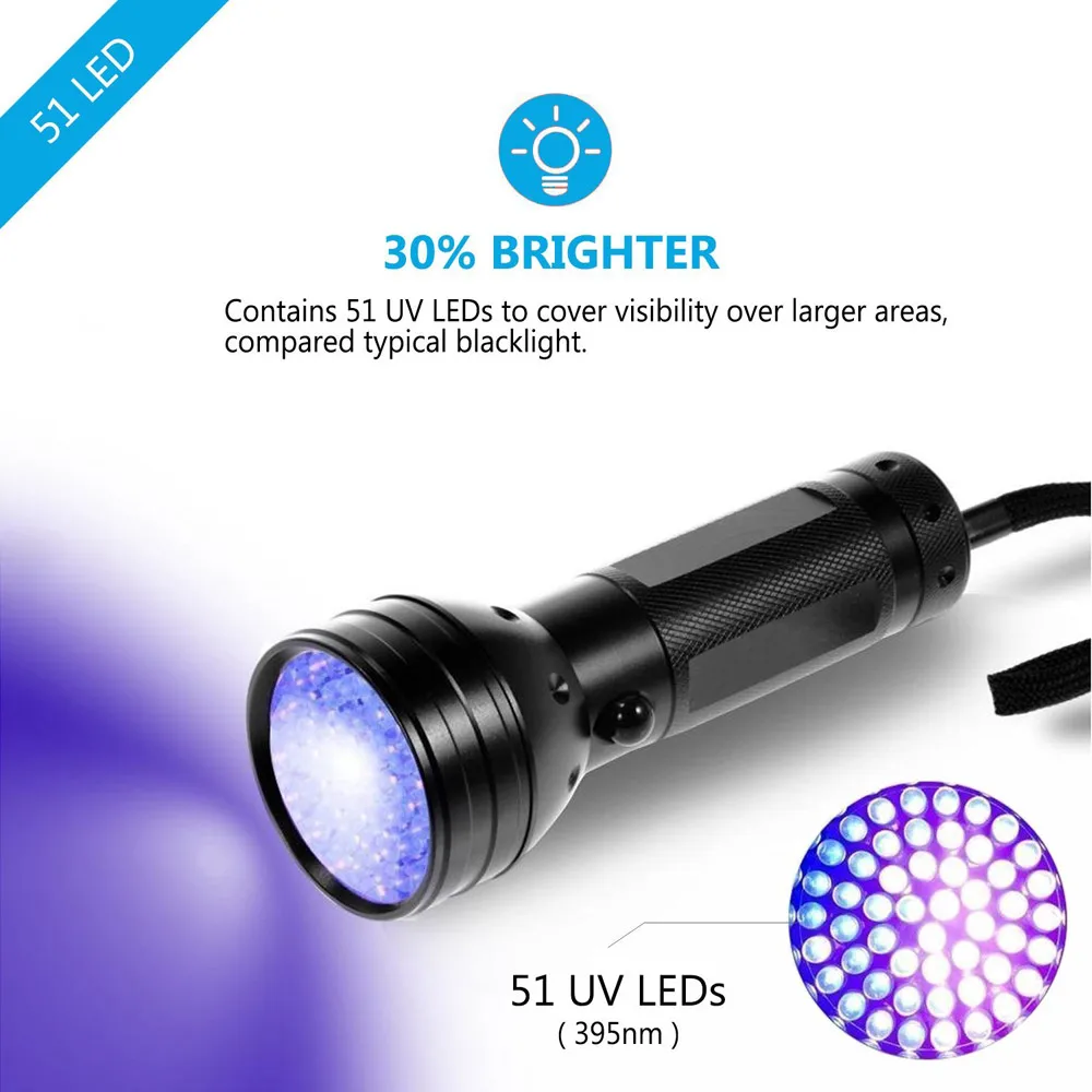 51 LEDs Luz UV 5pcs/Lote 5g TP - Liquid Uv Glue Kit avaliação e preço