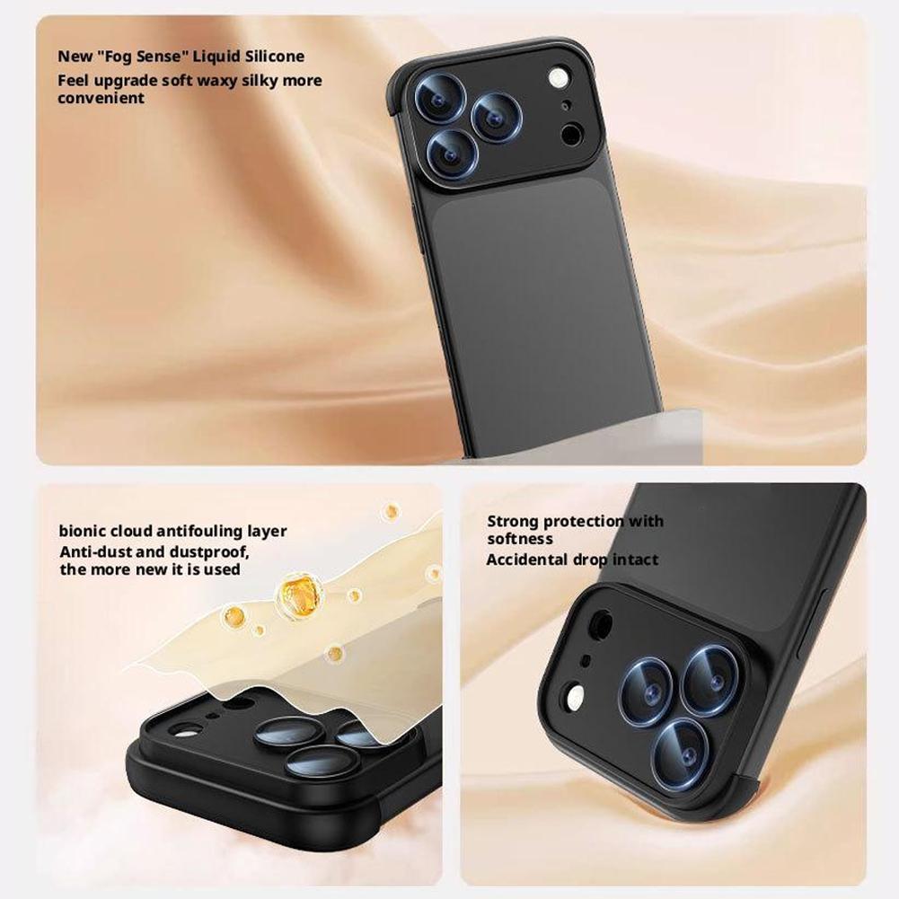 Sem moldura não caso almofada  - Camera Lens Protector avaliação e preço